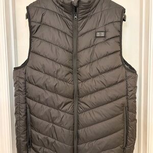 Heated Puffer Vest Men's Large Black - No Battery - Tested Working